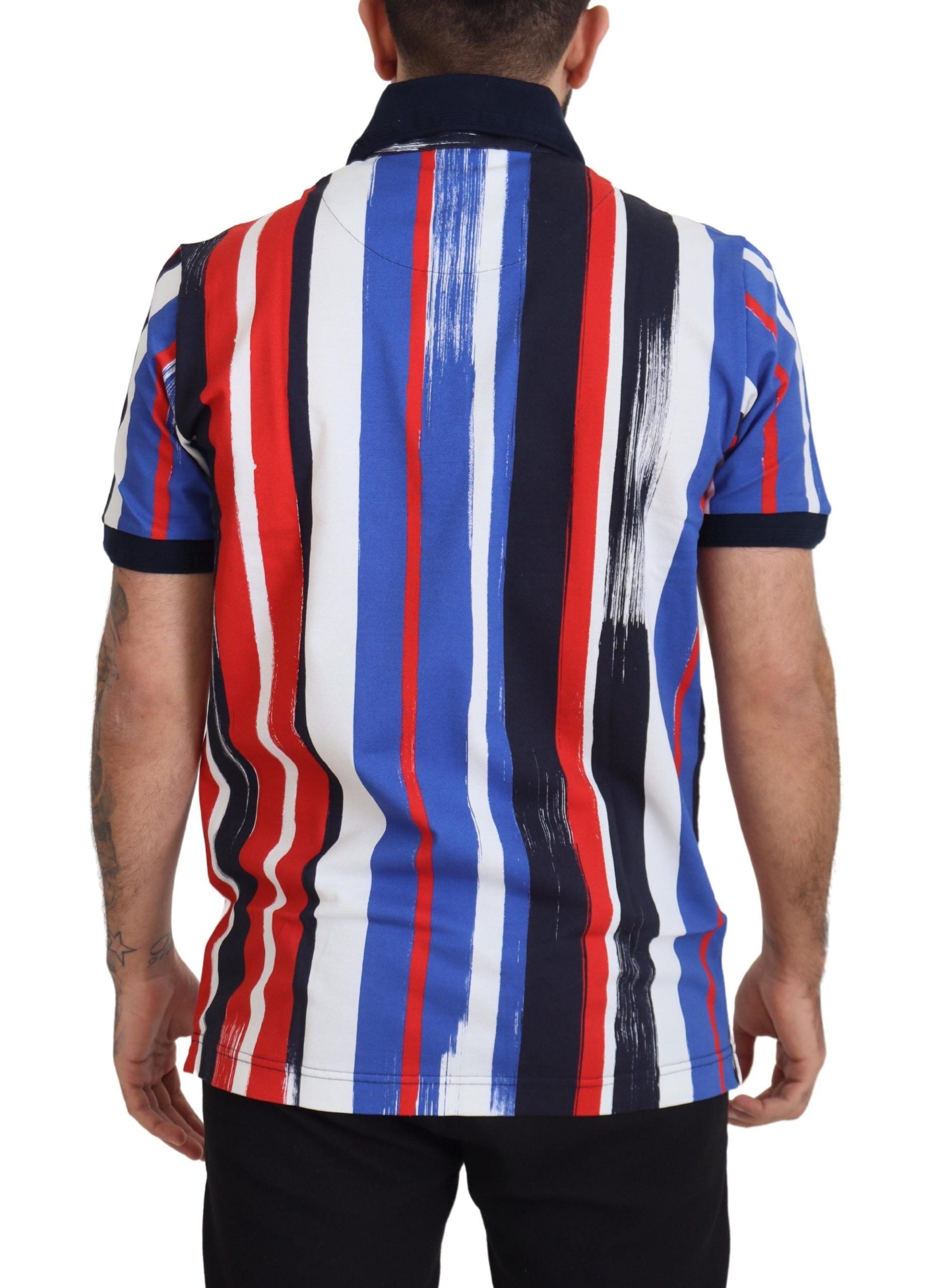 Camiseta polo de algodón multicolor de Dolce & Gabbana