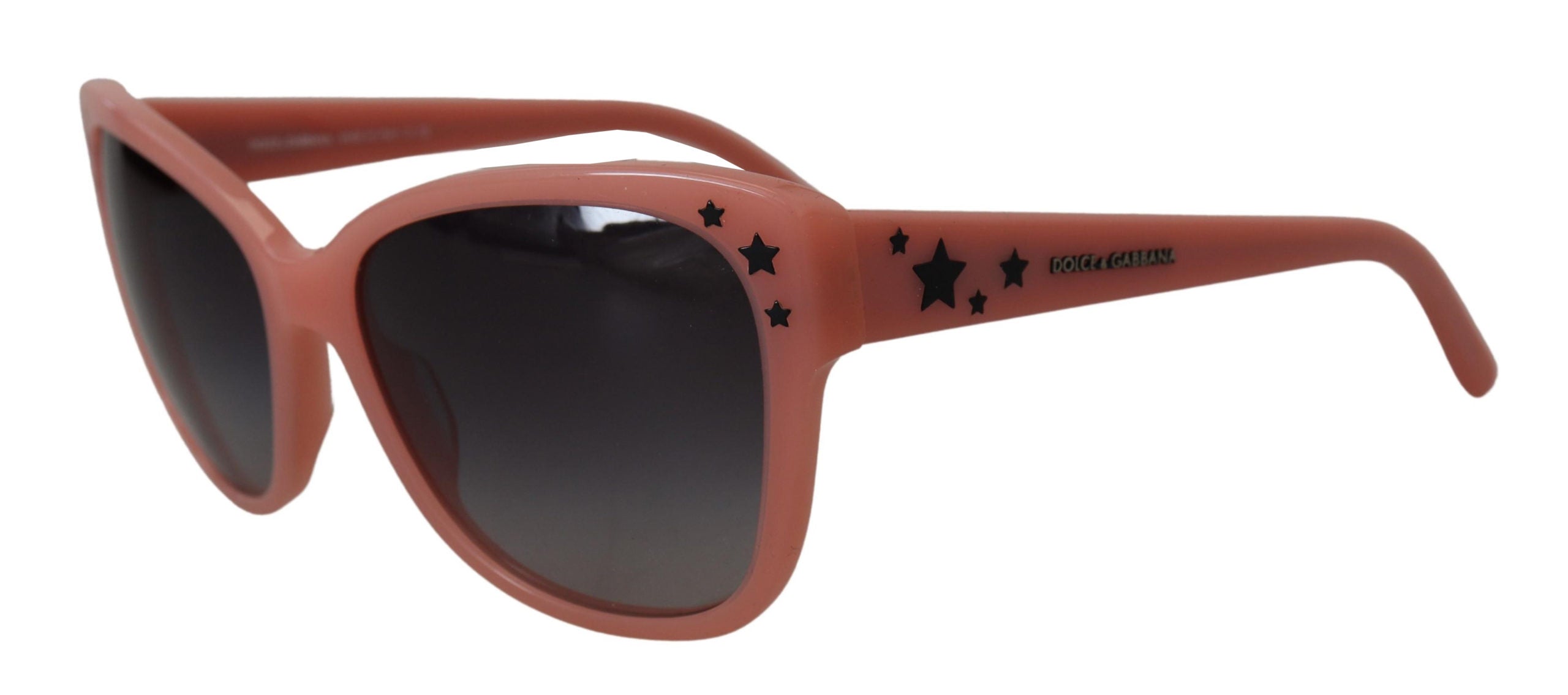 Dolce & Gabbana Pink Frame Stars Embellishment DG4124 Sunglasses