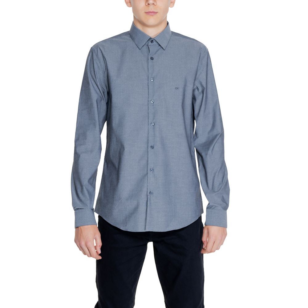 Camisa de algodón negra de Calvin Klein