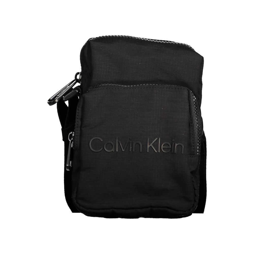 Bolso de hombro de nailon negro para hombre de Calvin Klein