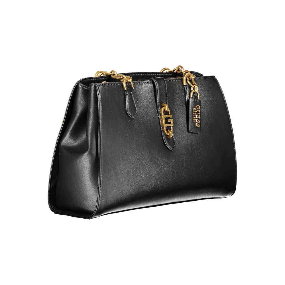 Bolso de mano Guess Jeans de polietileno negro para mujer