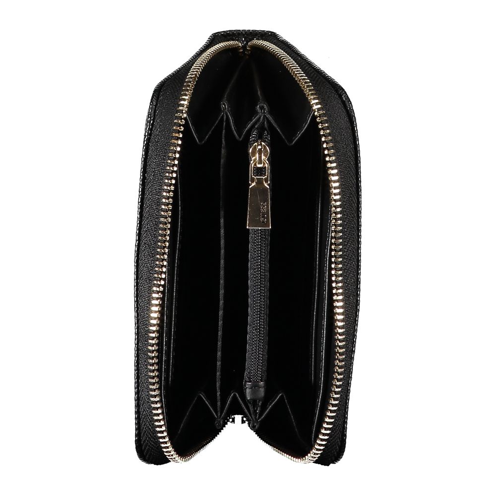 Cartera negra multicompartimentos Guess Jeans Chic