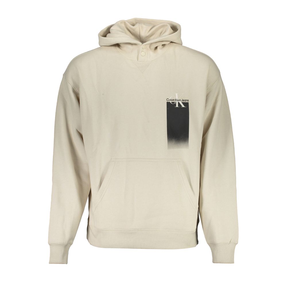 Suéter de algodón beige de Calvin Klein para hombre