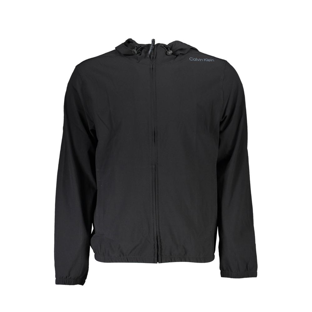 Sudadera de poliéster negra de Calvin Klein para hombre