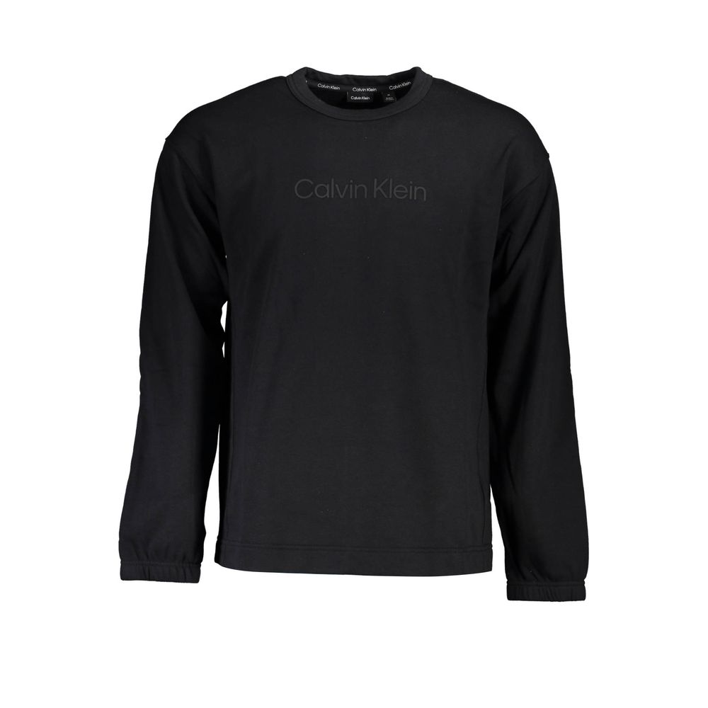 Suéter de algodón negro de Calvin Klein para hombre