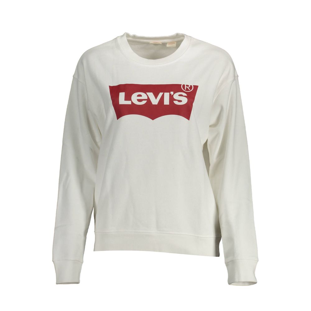 Suéter Levi's de algodón blanco para mujer