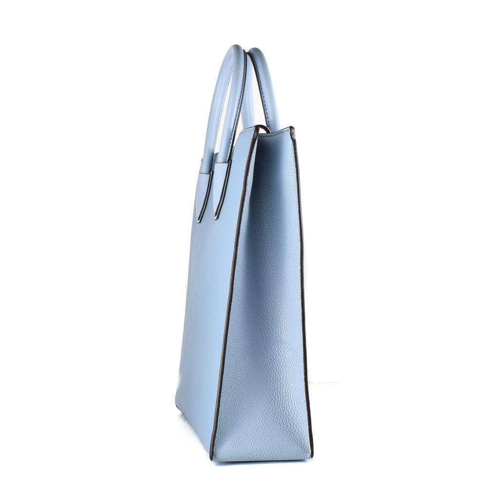 Michael Kors Blue Leather Handbag