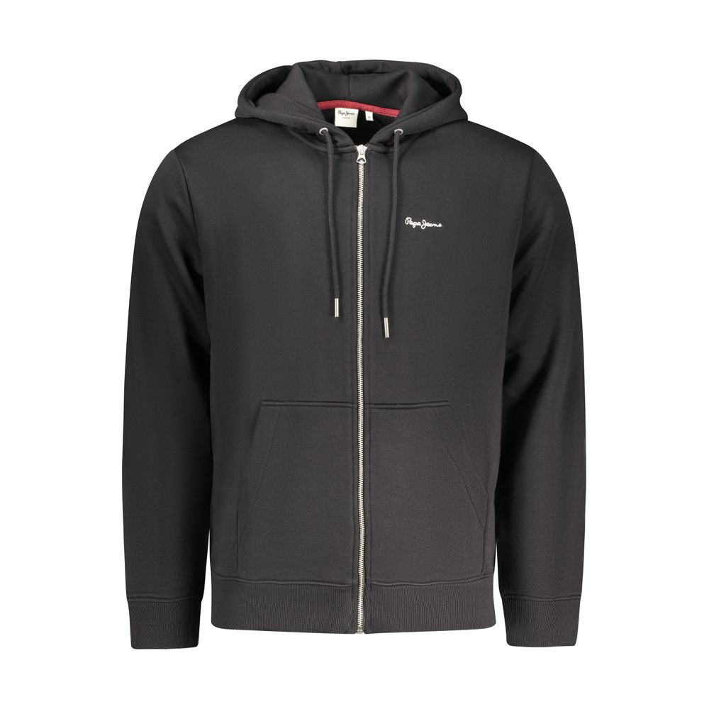 Pepe Jeans Black Cotton Men's Sweatshirt
