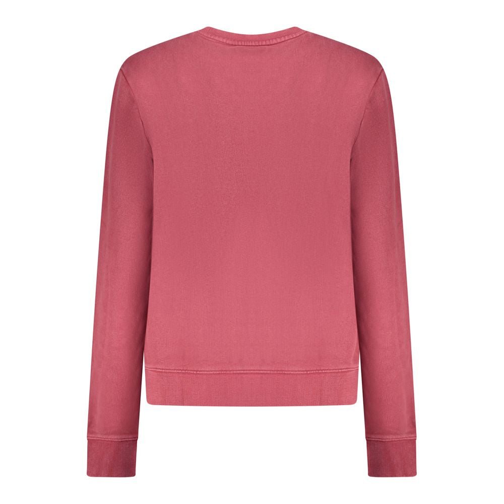 Guess Jeans Red Cotton Women Sweatshirt