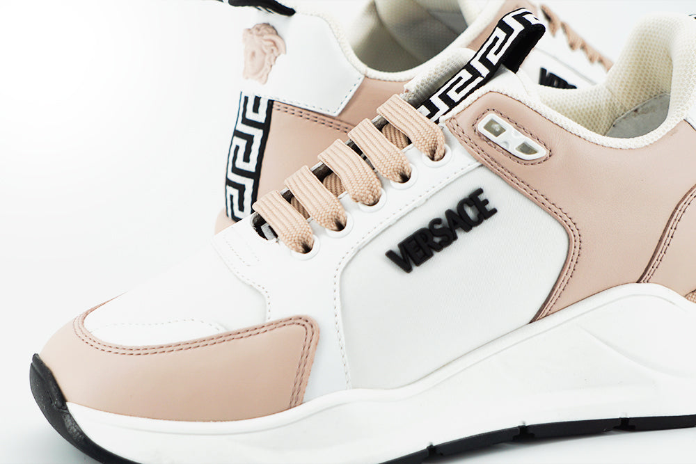 Zapatillas Versace Splendor en rosa empolvado