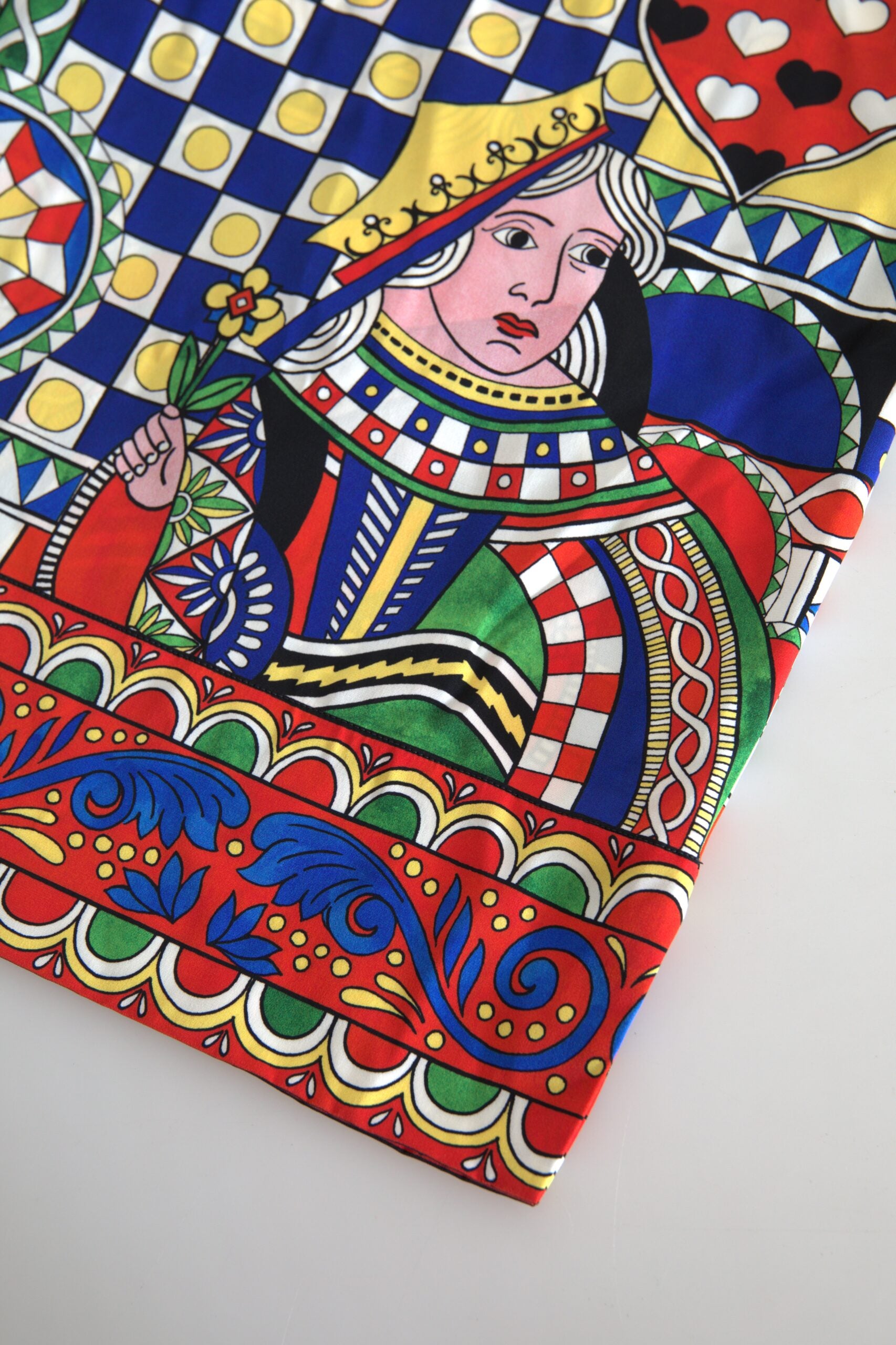 Blusa de manga larga con estampado multicolor de Dolce &amp; Gabbana