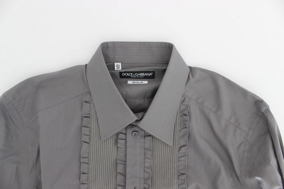 Camisa de vestir Dolce &amp; Gabbana Purple Torero GOLD Slim Fit
