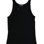 Camiseta interior sin mangas negra Dolce &amp; Gabbana para hombre