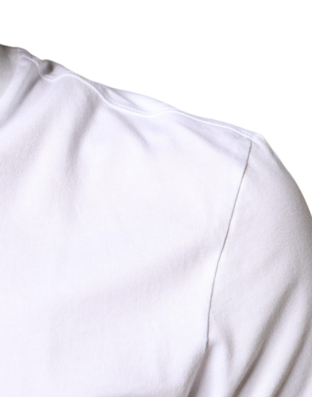 Camiseta informal de algodón blanco con apliques DG de Dolce &amp; Gabbana