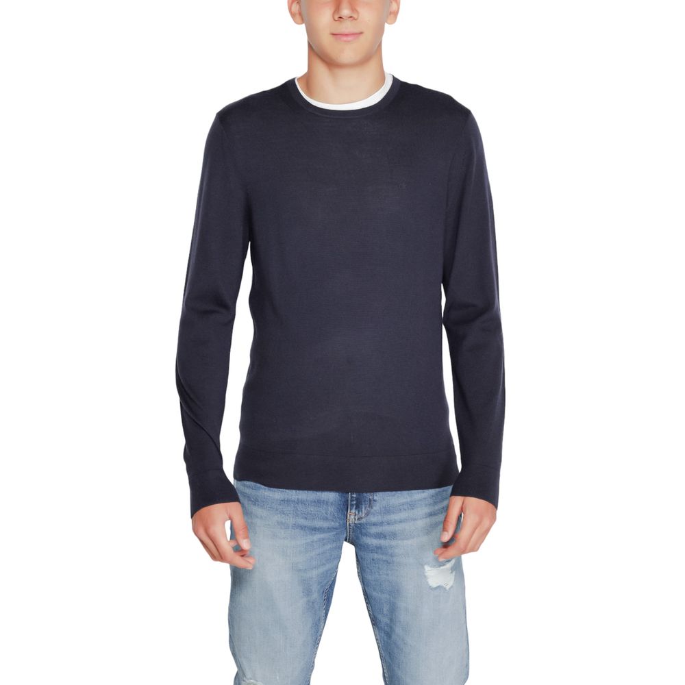Ropa deportiva de lana reciclada azul de Calvin Klein