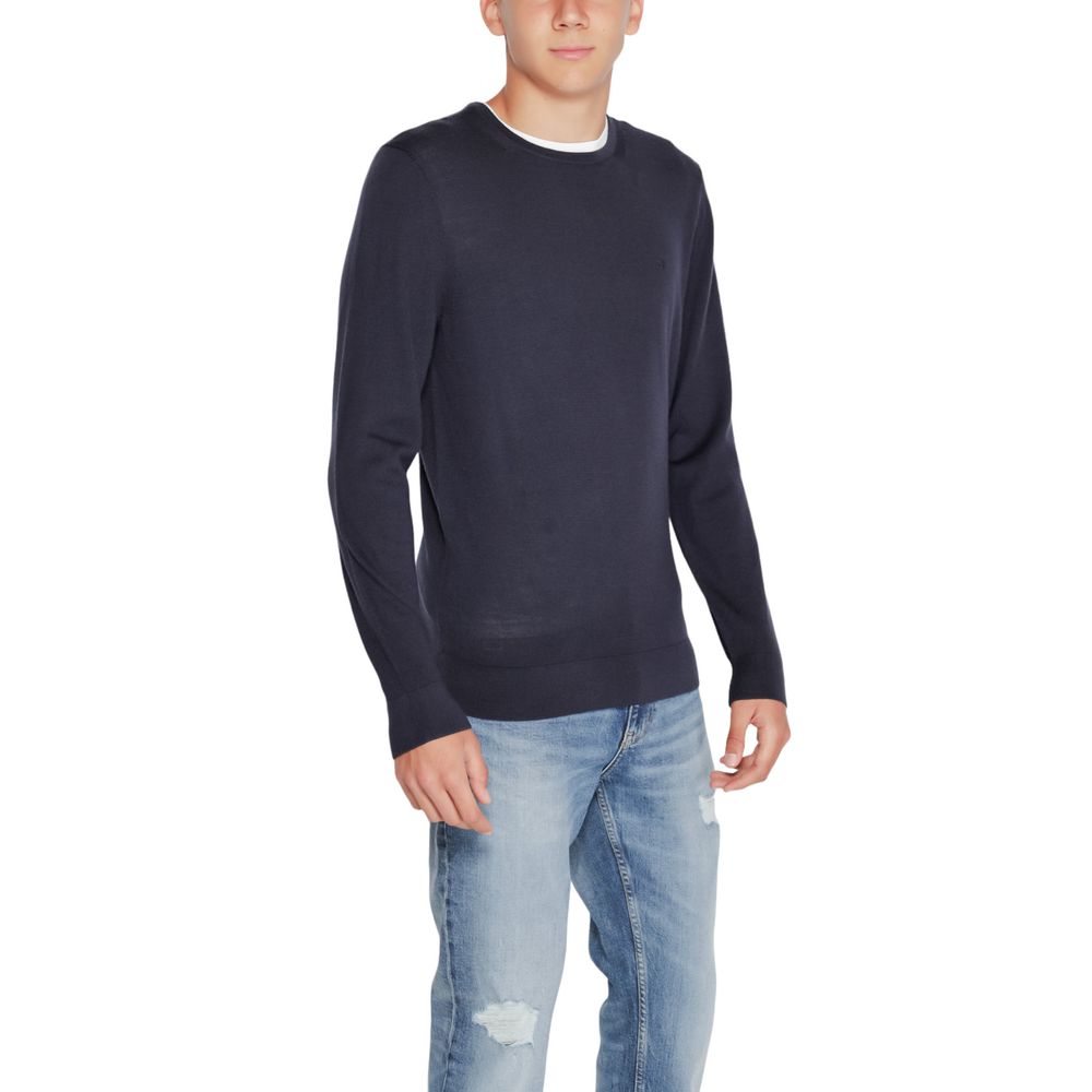 Ropa deportiva de lana reciclada azul de Calvin Klein