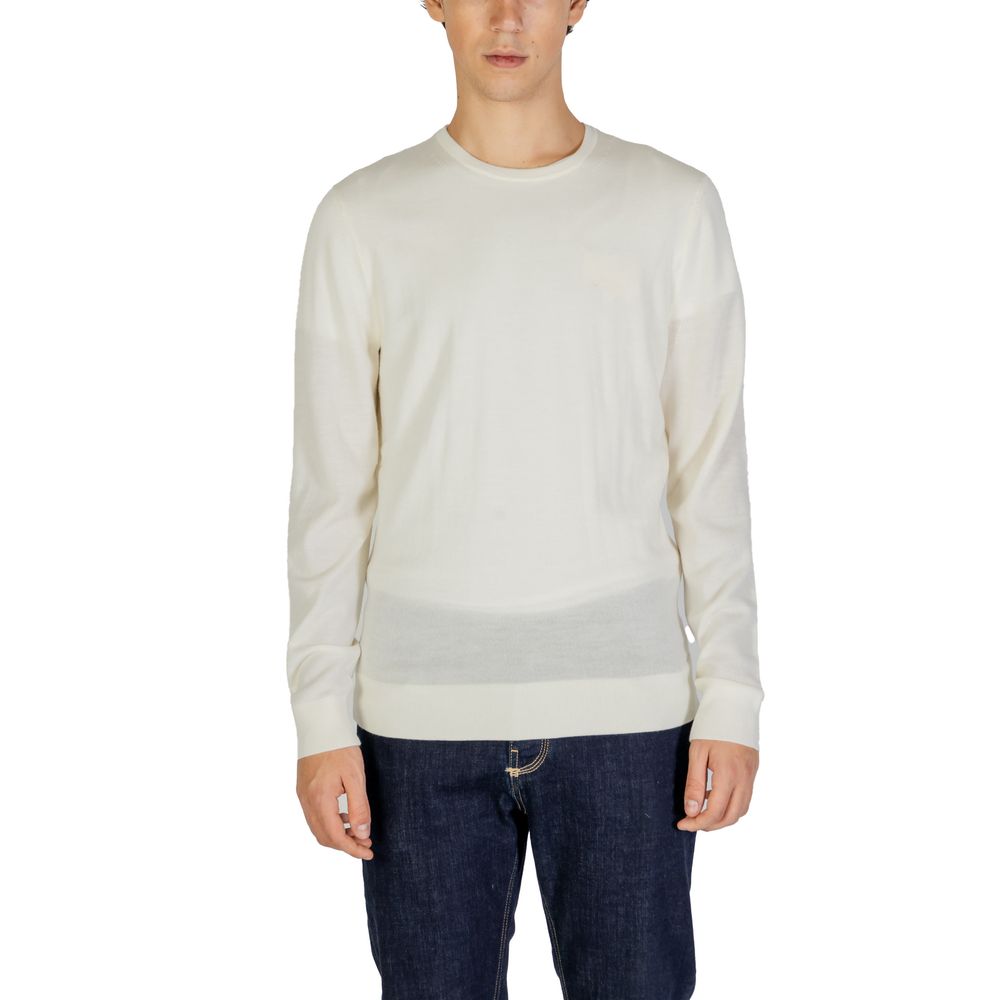 Ropa deportiva de lana reciclada color crema de Calvin Klein