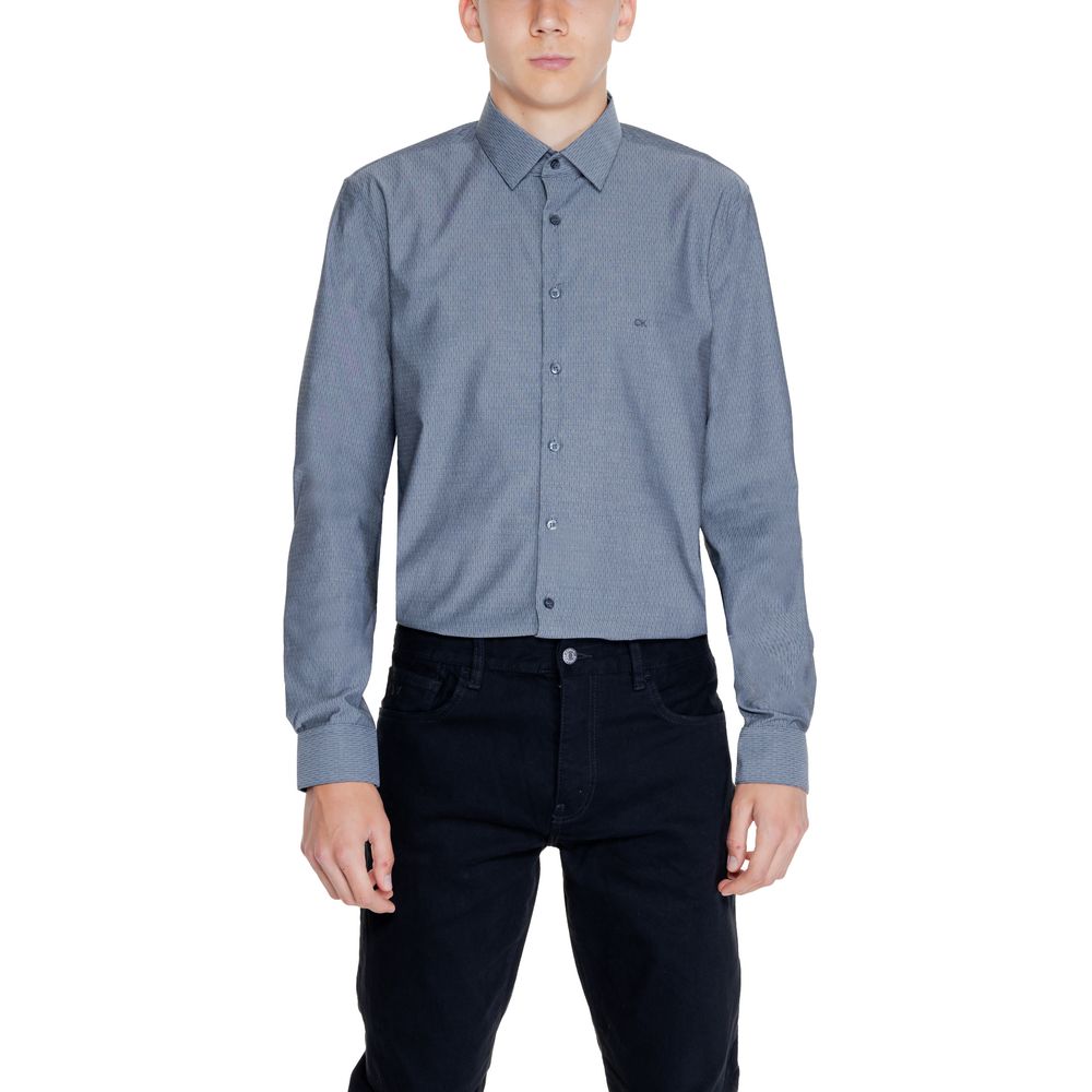 Camisa de algodón negra de Calvin Klein