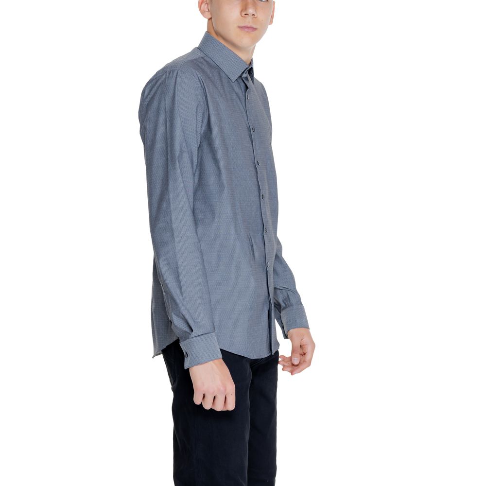 Camisa de algodón negra de Calvin Klein