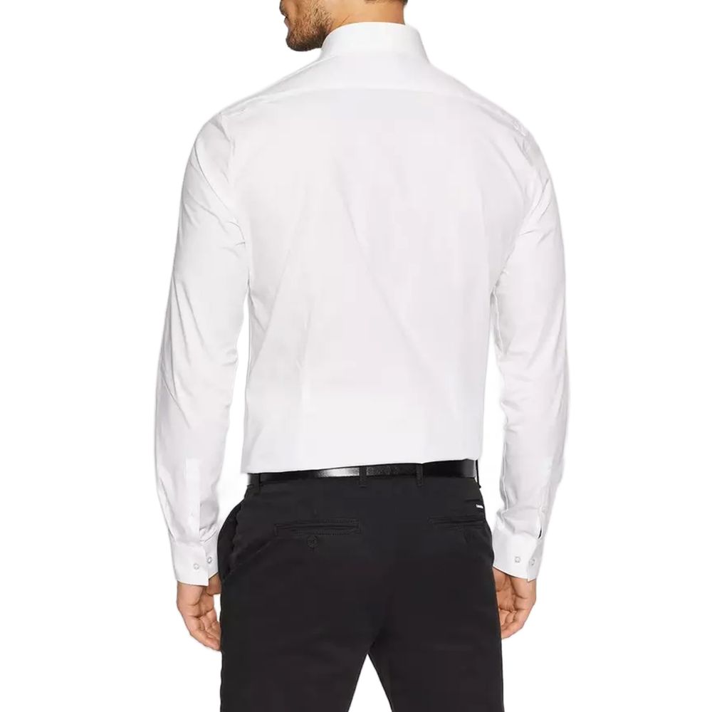 Camisa de algodón blanca de Calvin Klein
