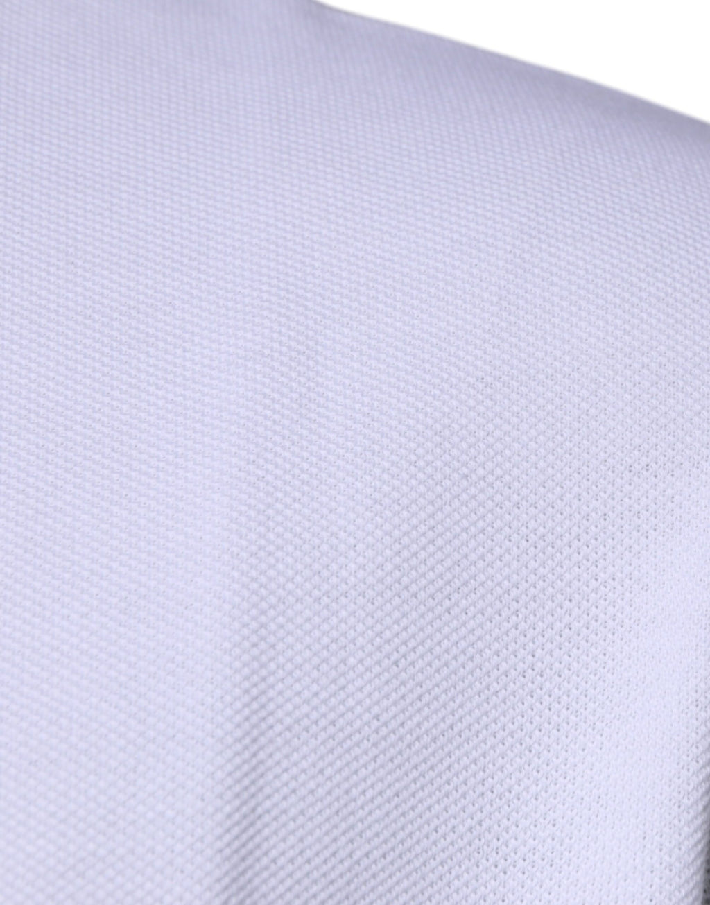 Polo de manga corta con cuello de viscosa blanca de Versace para hombre