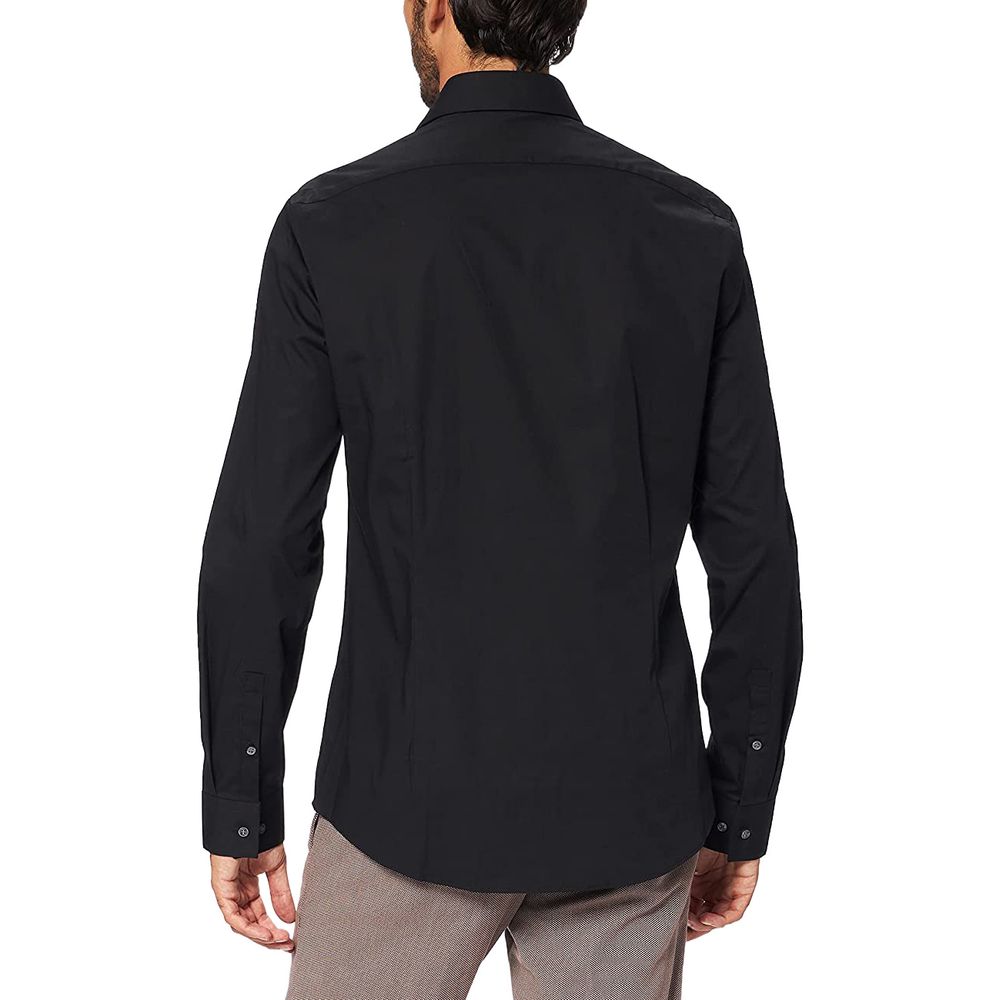 Camisa de algodón negra de Calvin Klein