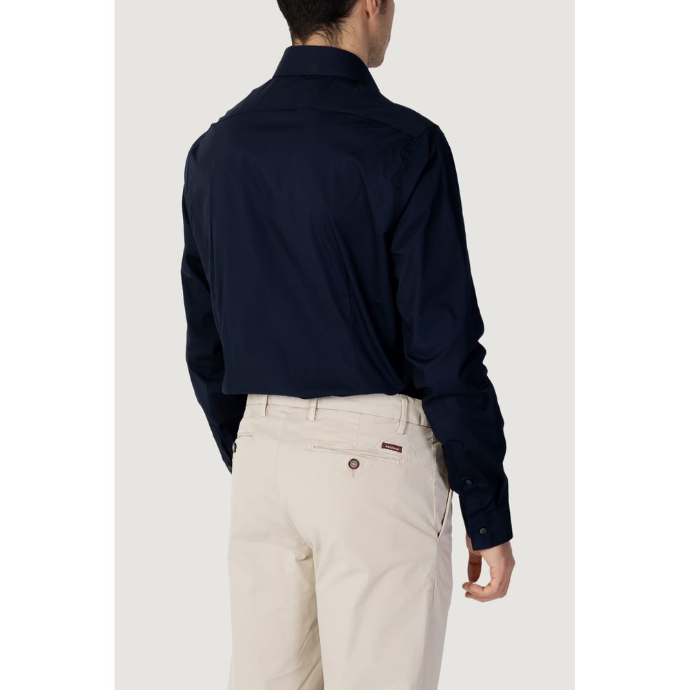 Camisa de algodón azul de Calvin Klein