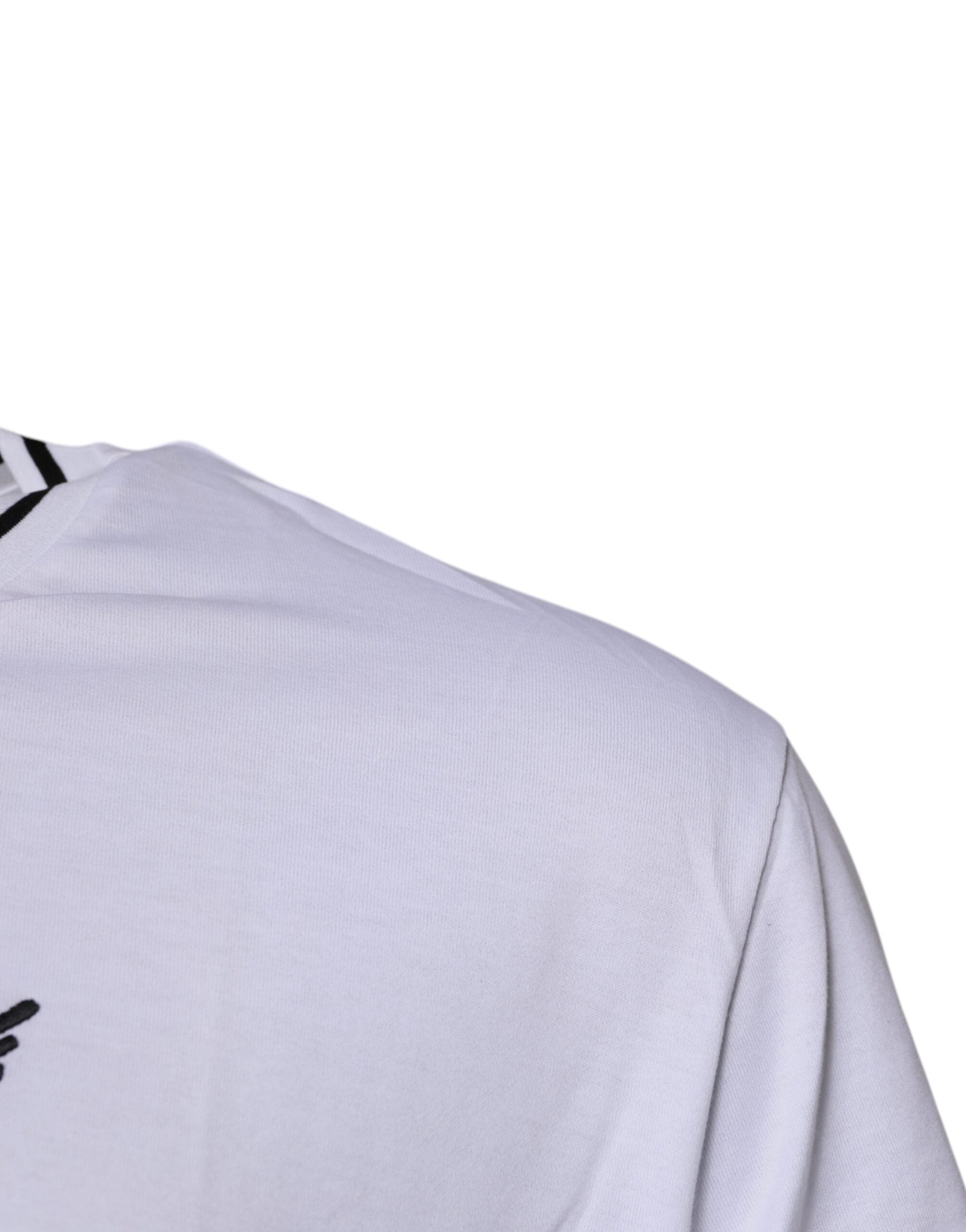 Camiseta blanca de manga corta Sacred Heart de Dolce &amp; Gabbana