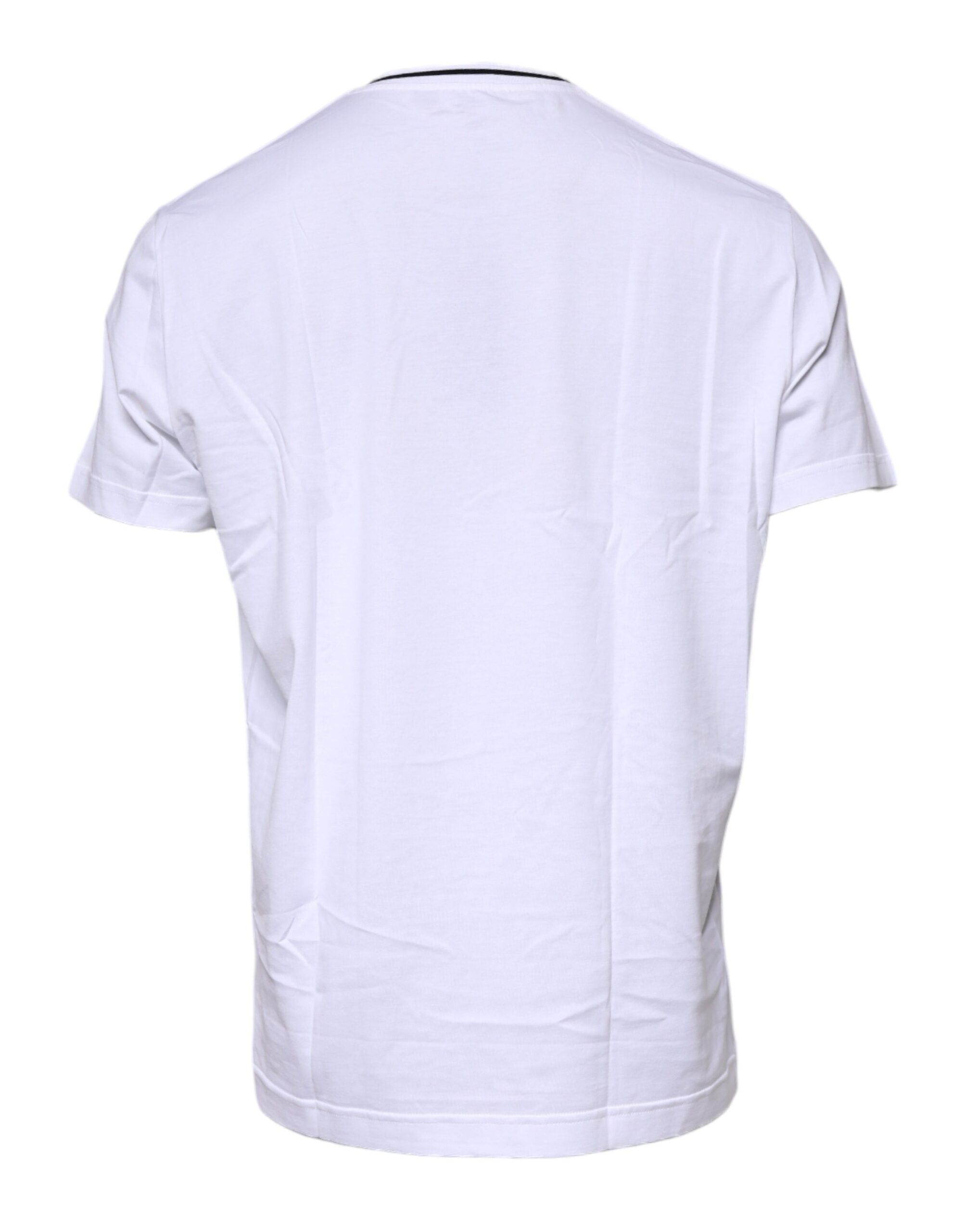Camiseta blanca de manga corta Sacred Heart de Dolce &amp; Gabbana