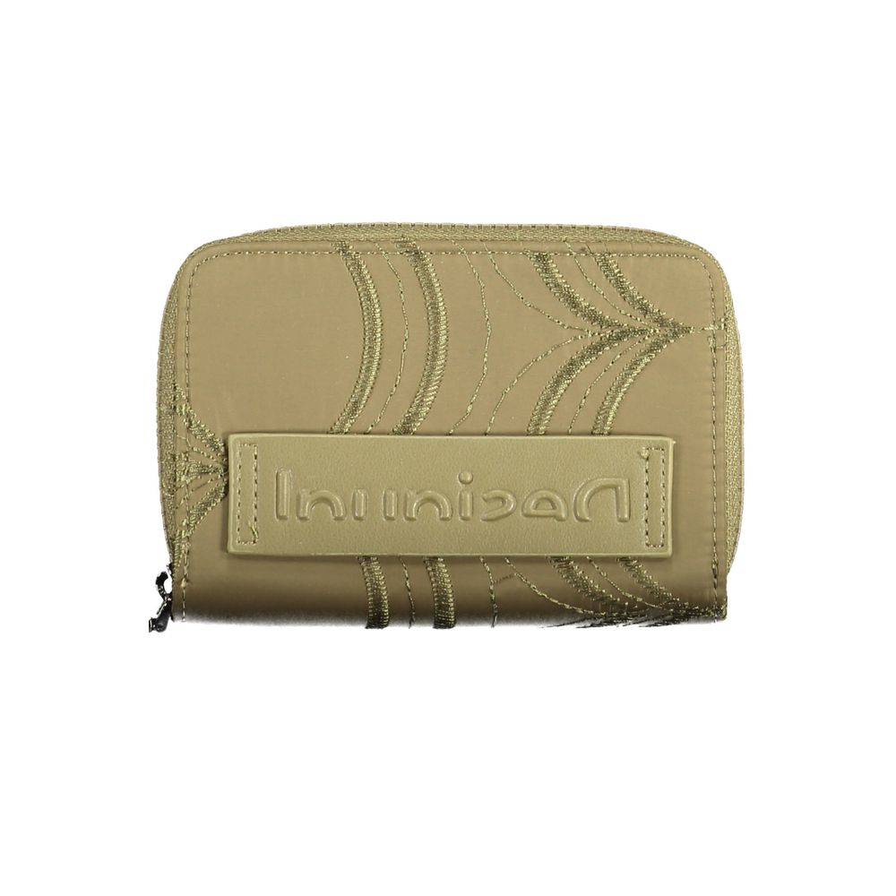 Cartera de mujer Desigual de poliéster verde