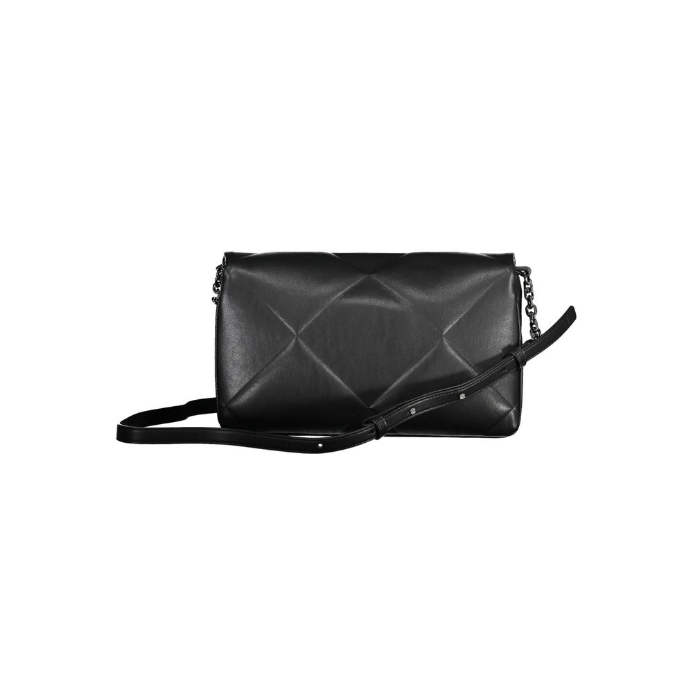 Bolso de mano de poliéster negro de Calvin Klein