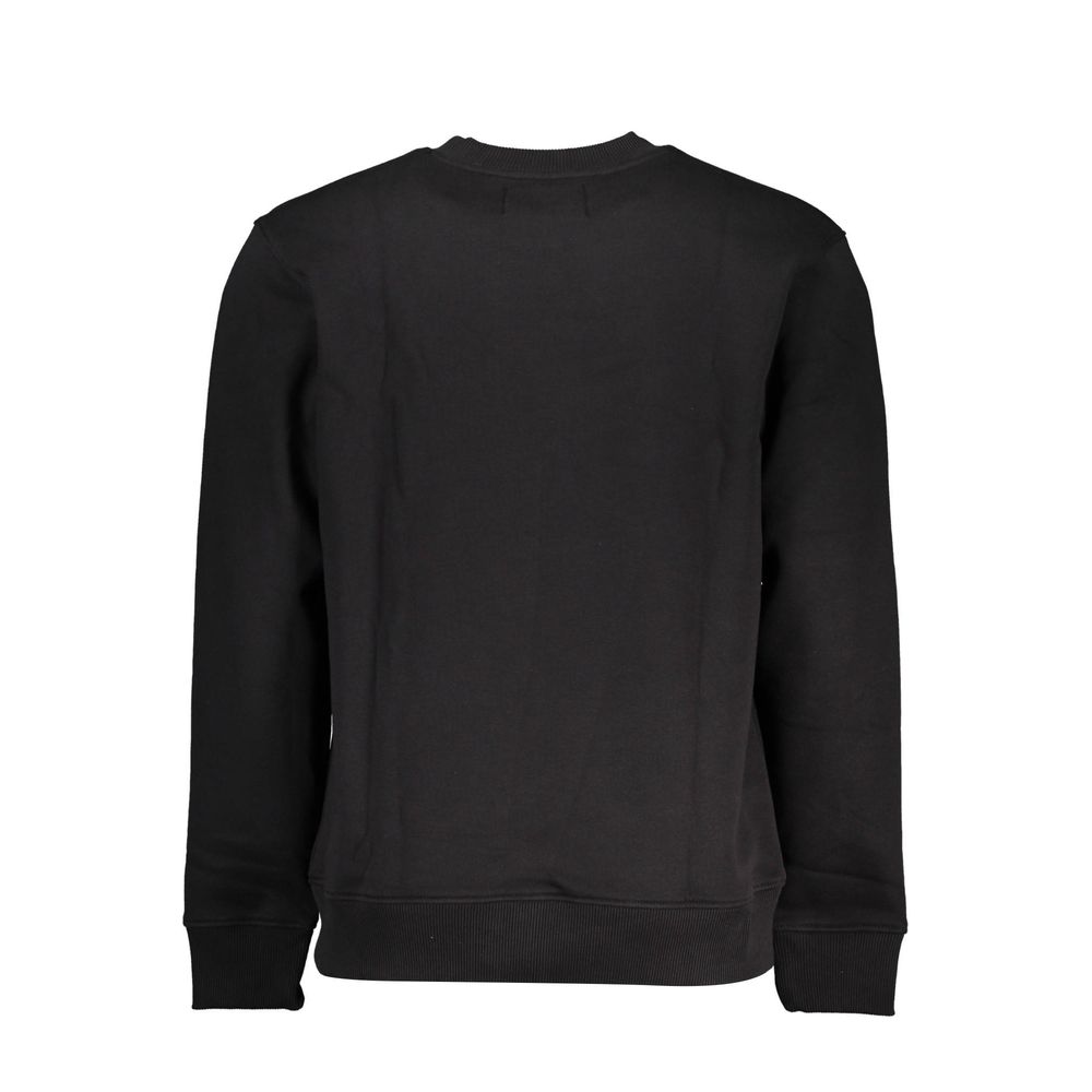 Suéter de algodón negro de Calvin Klein para hombre