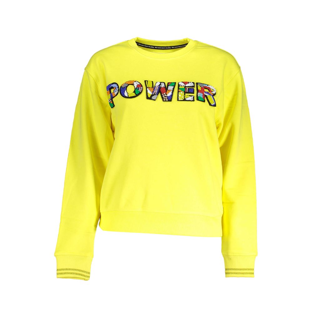 Suéter de algodón amarillo para mujer de Desigual