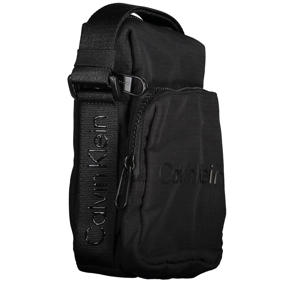 Bolso de hombro de nailon negro para hombre de Calvin Klein