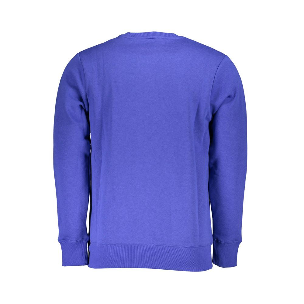 Suéter de algodón azul para hombre de Noruega 1963
