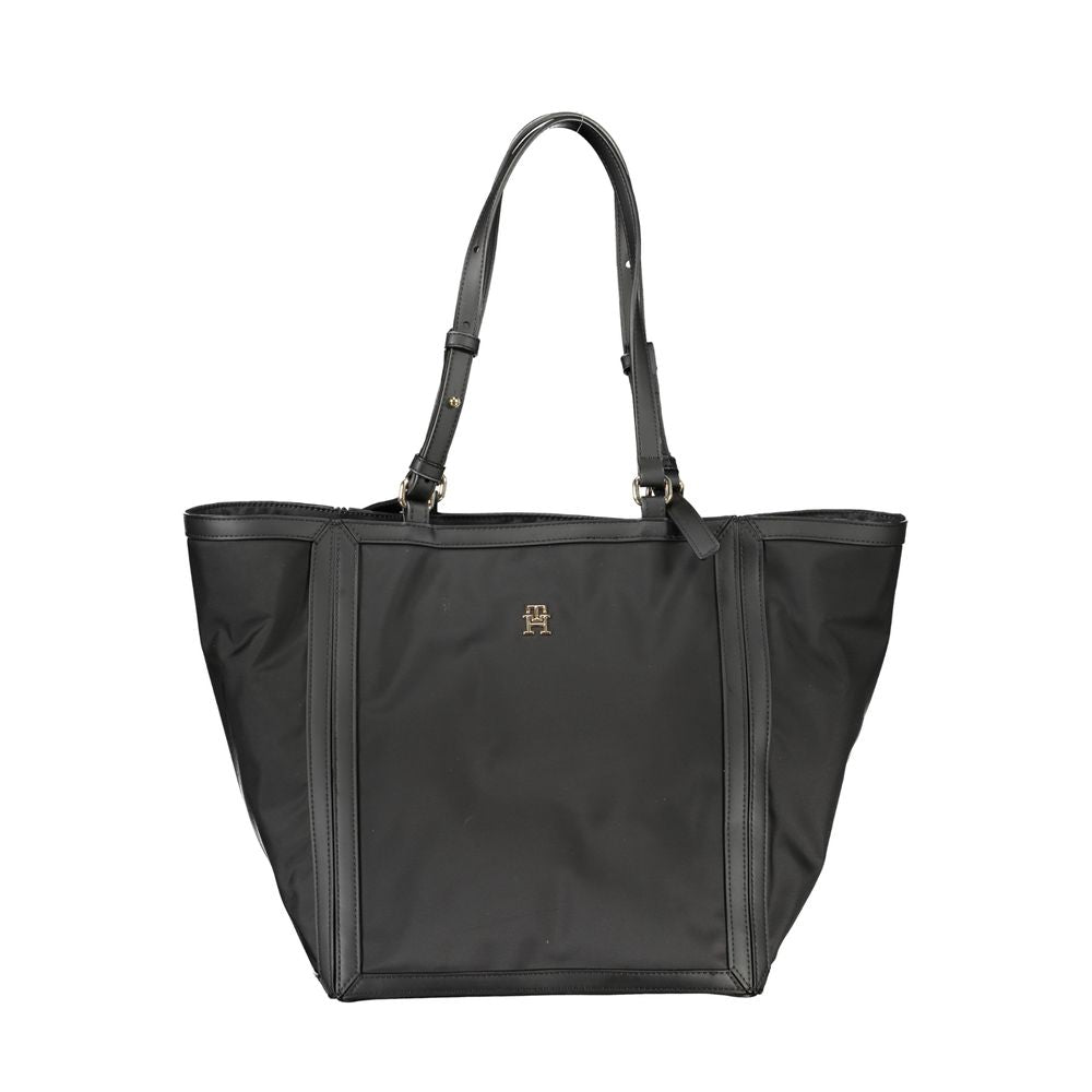 Bolso de mano Tommy Hilfiger de poliéster negro