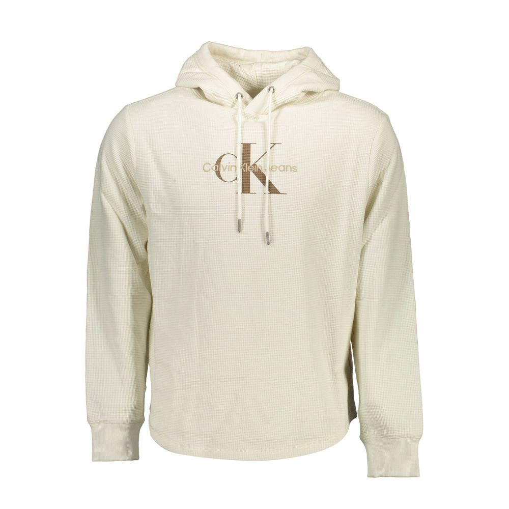 Suéter de algodón blanco de Calvin Klein para hombre