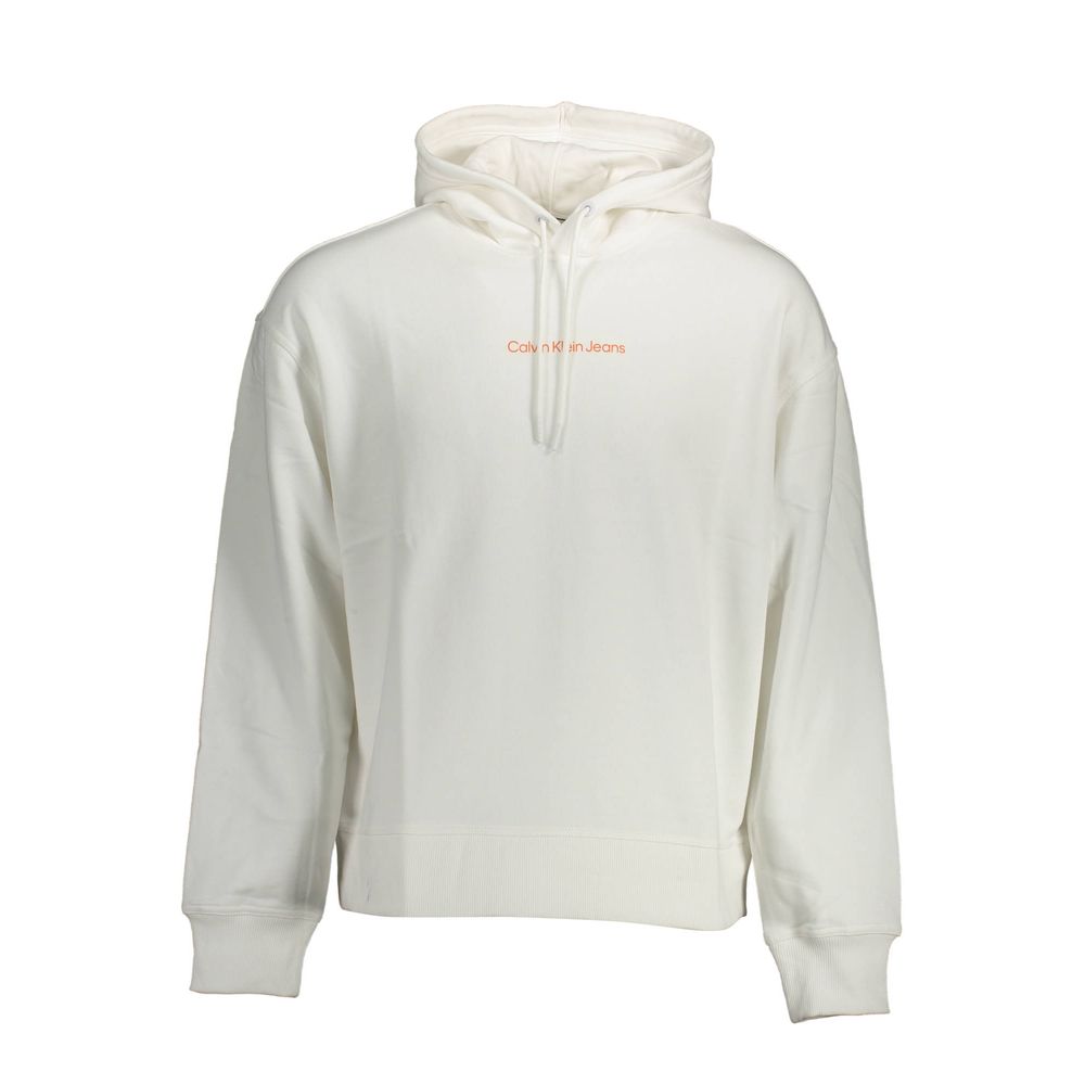 Suéter de algodón blanco de Calvin Klein para hombre
