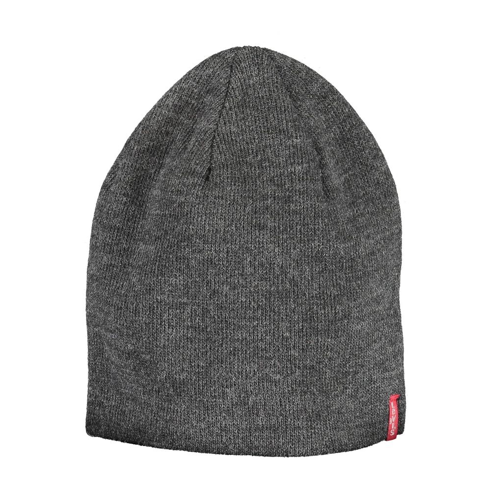 Levi's Grigio Acrylic Mens Cap