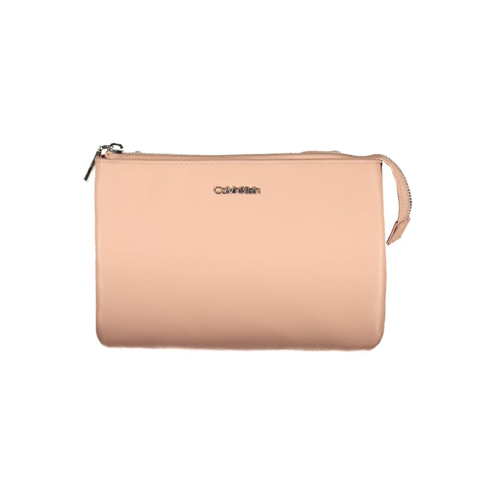 Bolso de mano de poliéster rosa para mujer de Calvin Klein