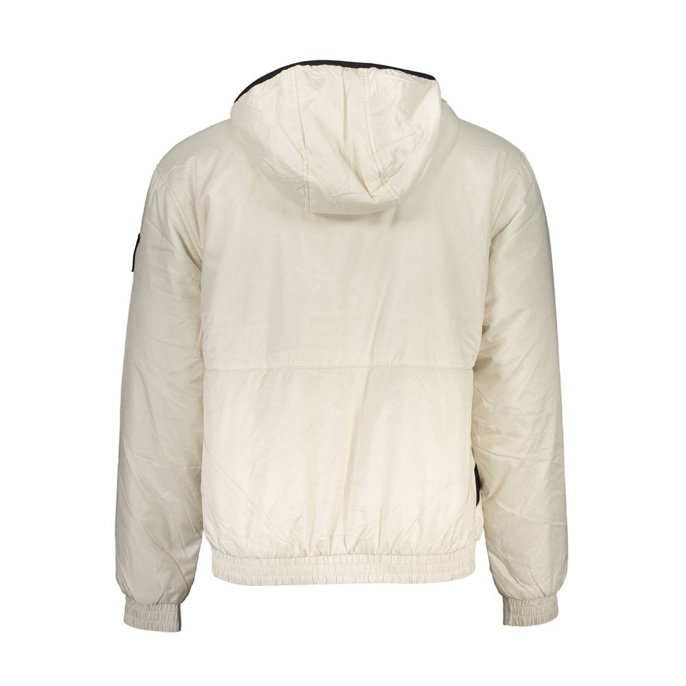 Chaqueta de poliéster beige de Calvin Klein para hombre