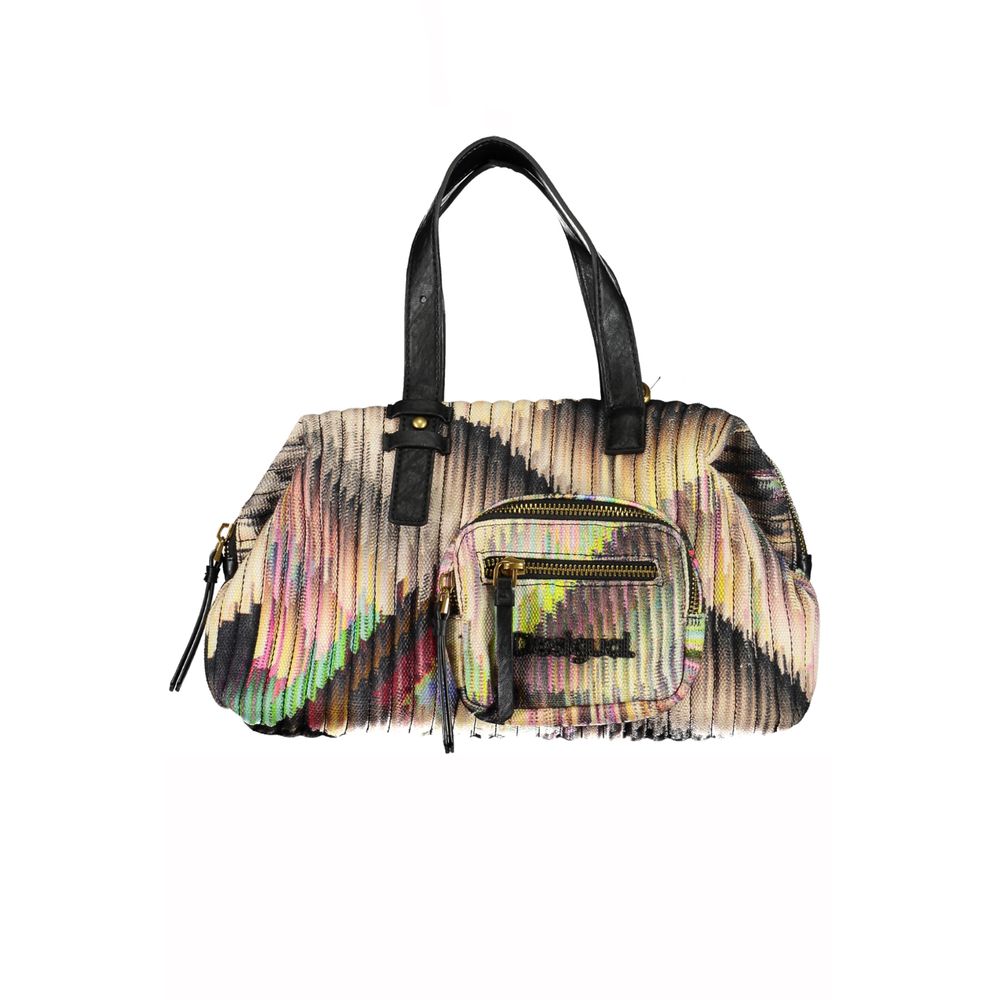 Bolso de mano Desigual de poliéster negro