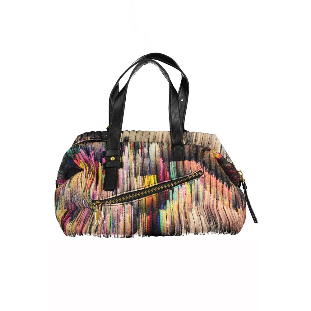 Bolso de mano Desigual de poliéster negro