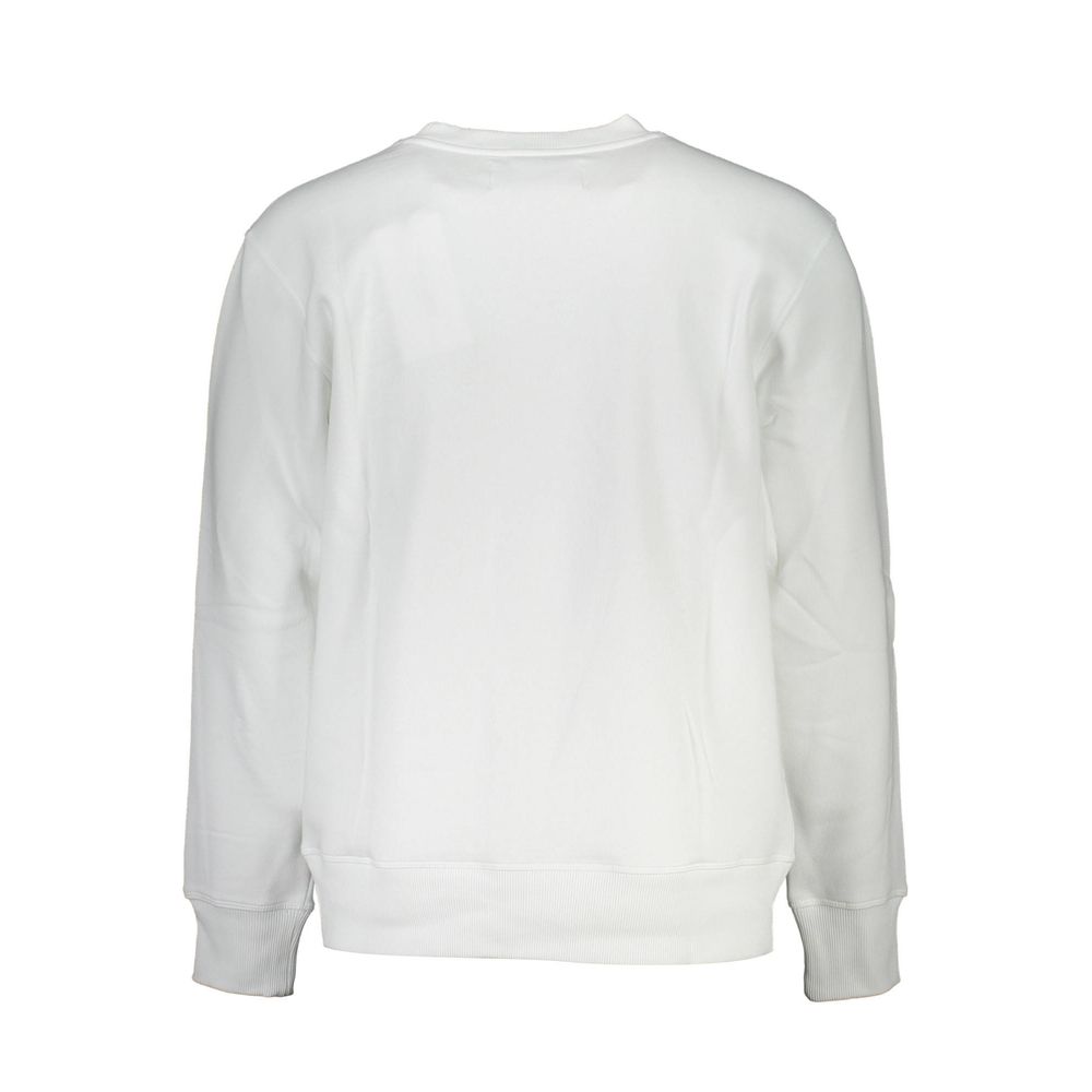 Suéter de algodón blanco de Calvin Klein para hombre
