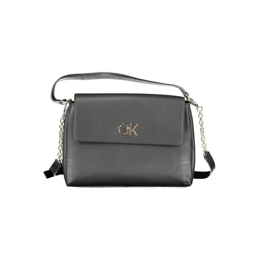 Bolso de mano Calvin Klein de poliéster negro para mujer