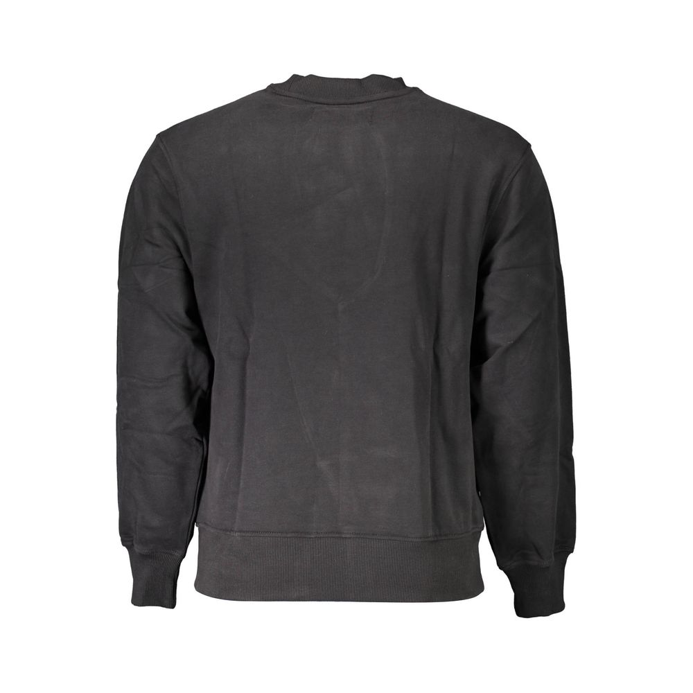 Suéter de algodón negro de Calvin Klein para hombre