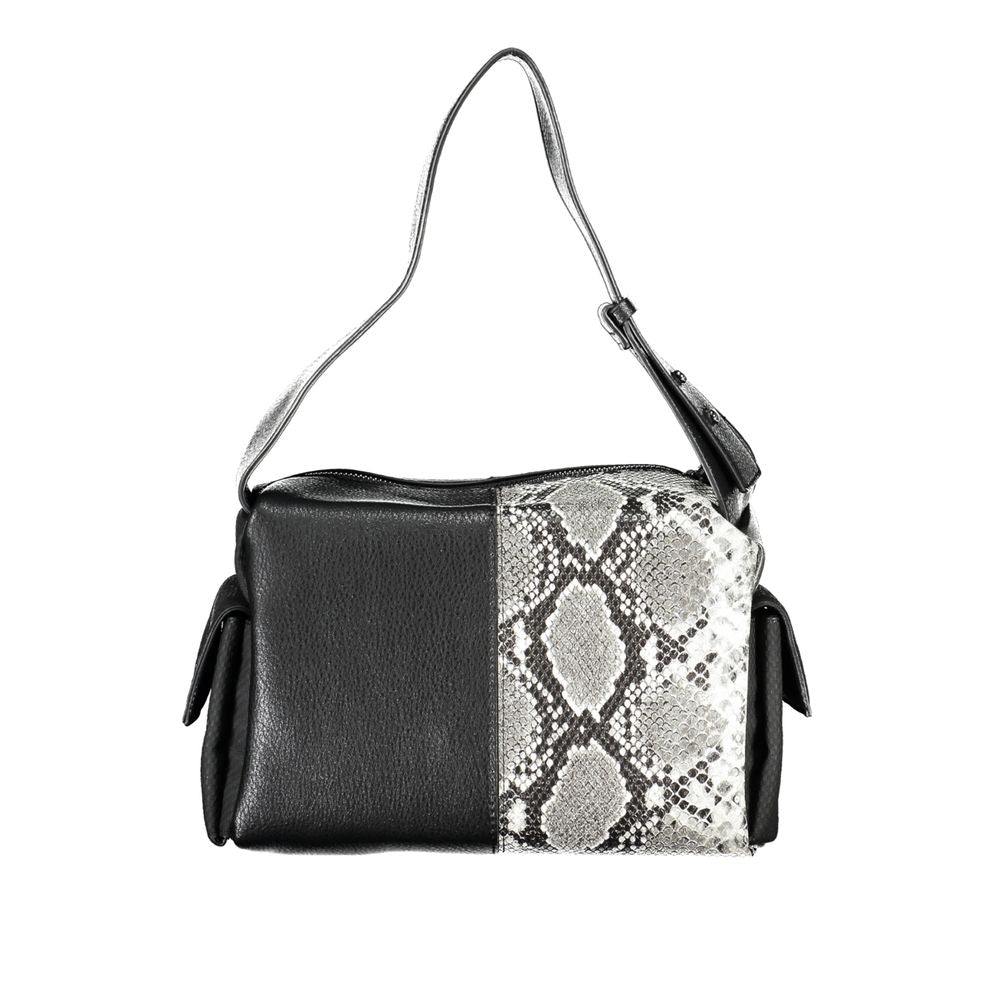Bolso de mano Desigual de polietileno negro
