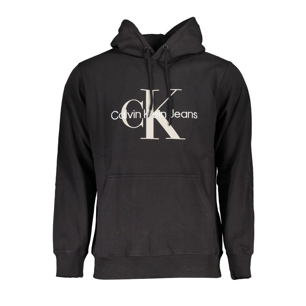 Suéter negro de algodón orgánico de Calvin Klein para hombre