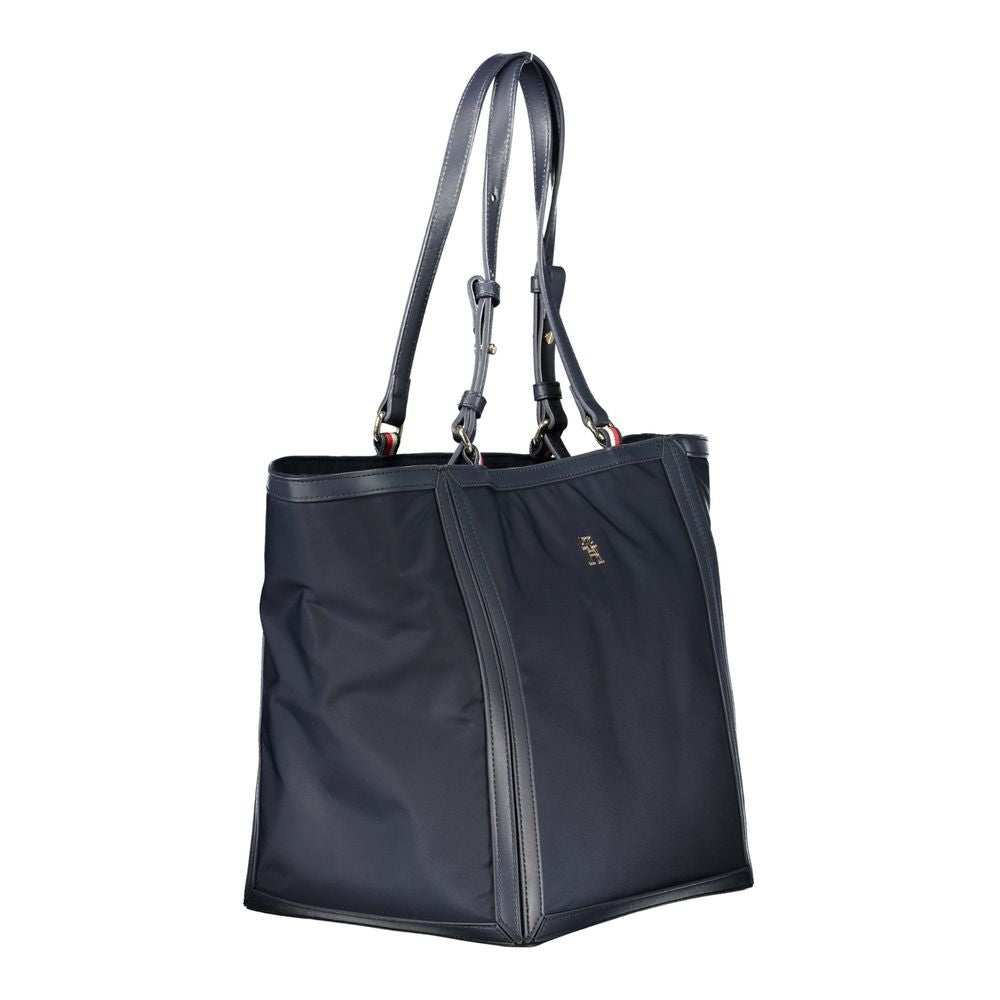 Bolso de mano Tommy Hilfiger de poliéster azul