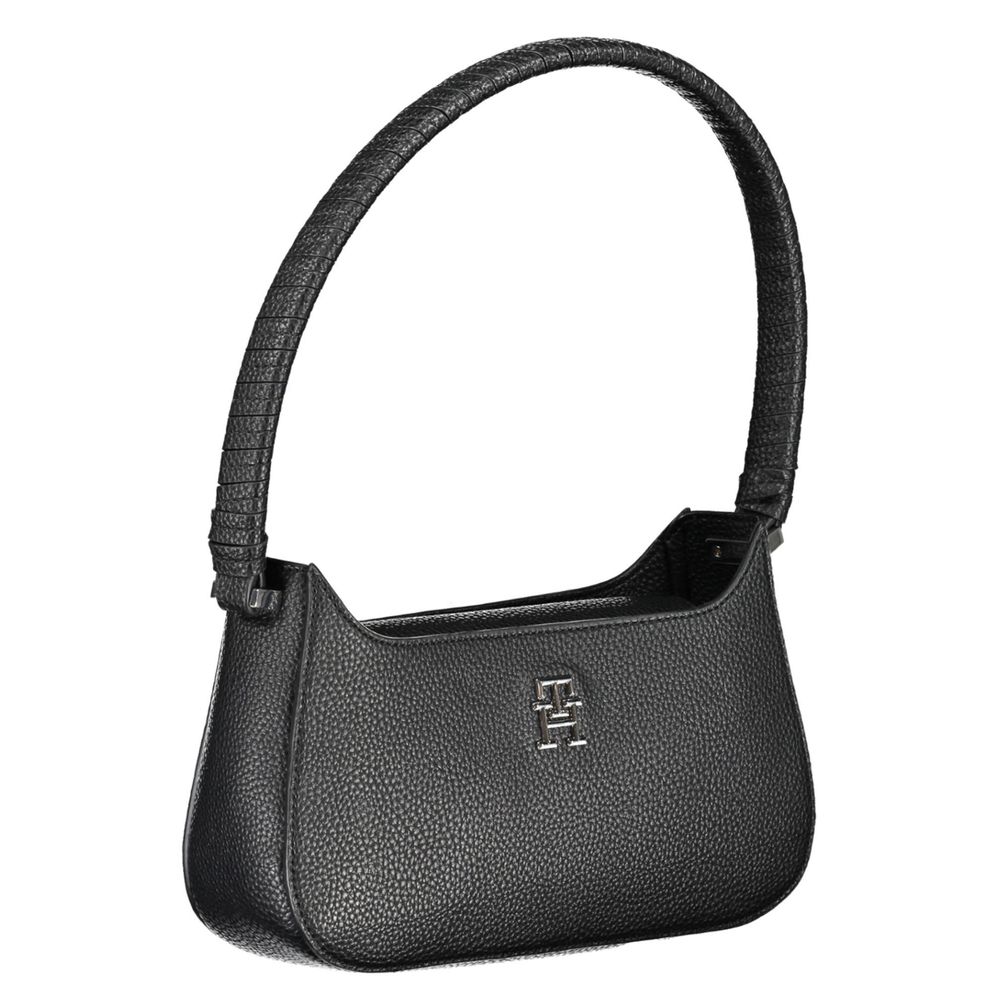 Bolso de mano Tommy Hilfiger de polietileno negro